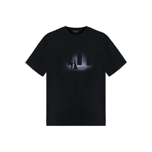 TERRA INCOGNITA Черная унисекс футболка T