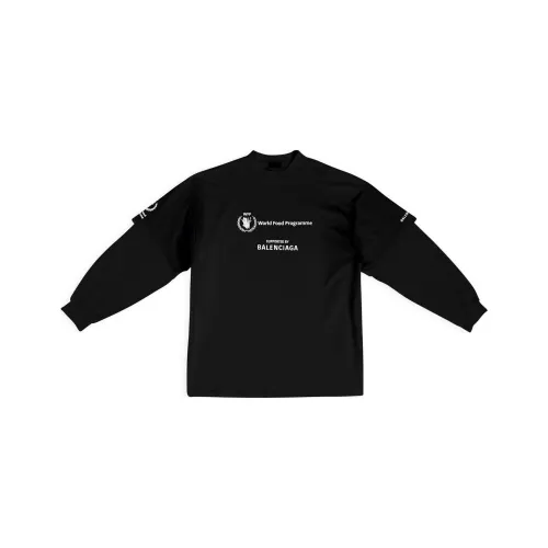 Balenciaga x WFP Черные Мужские T-рубашки