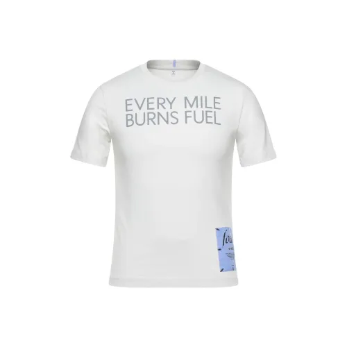 McQ Alexander McQueen Белая Мужская T-рубашка