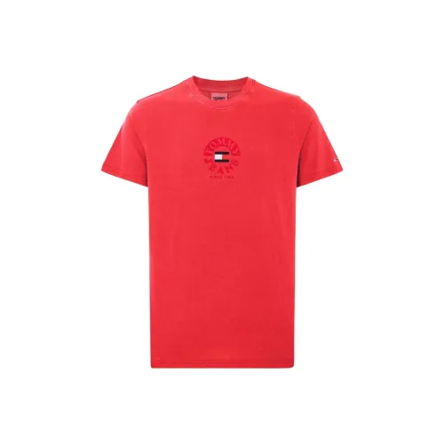 Tommy Hilfiger T-Shirt Унисекс Рубиново-Красный