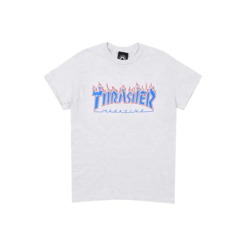 Thrasher T-Shirt US Version Unisex White