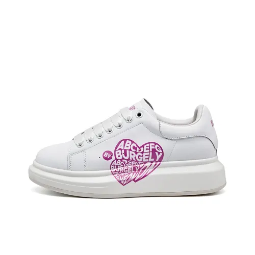 BURGELY Кроссовки для скейтбординга Low Top Женские