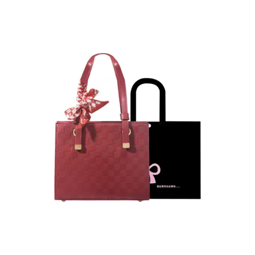 HACIN ПУ (полиуретан) Сумка Сумка через плечо Стандартная Женская Красная