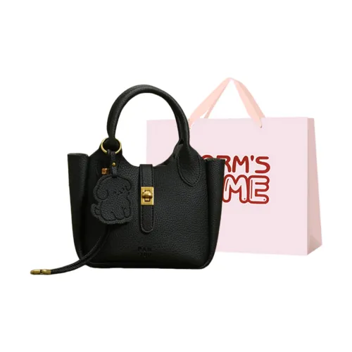 Worm's Home ПУ (полиуретан) Сумка Женская Экрю Серый Черный Розовый