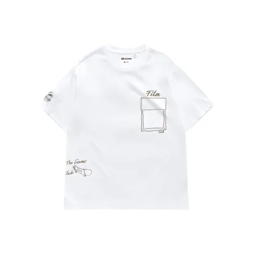 FILA FUSION Sports Life Collection Белая Мужская Футболка