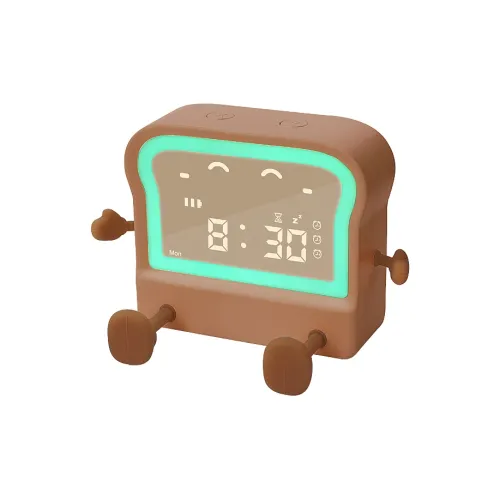 HENSE Электронный Механизм Пластик Будильник Унисекс Кофе HA2402