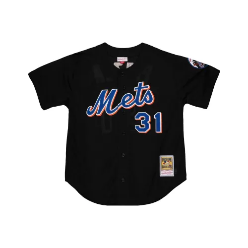 MITCHELL NESS T-Shirt Мужской Черный