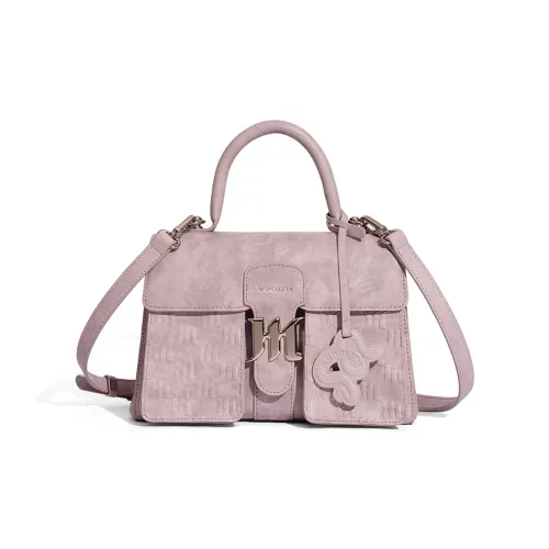 Monna Lisa Коровья кожа ПУ (полиуретан) Через плечо Сумка Женская Светло-фиолетовая