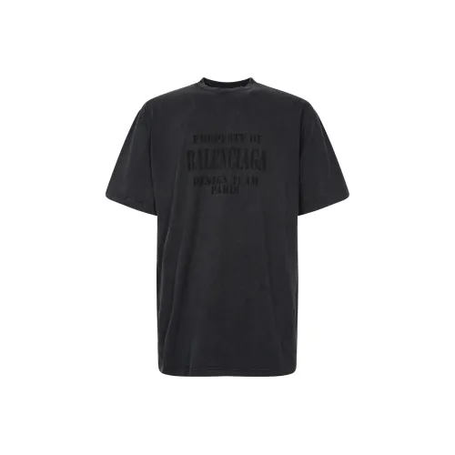 Balenciaga SS22 T-Shirt Мужской Черный