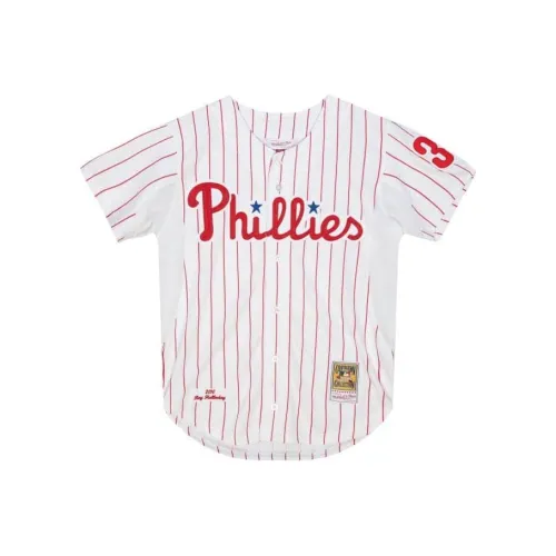 Mitchell Ness Белая Мужская Футболка