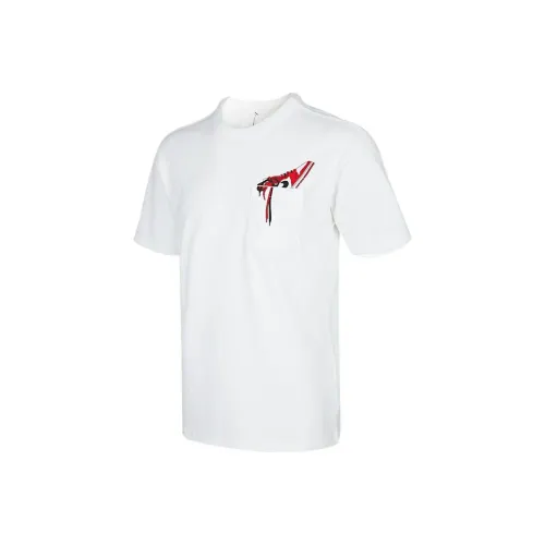 Джордан Белый Мужская Футболка