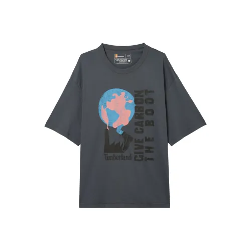 Timberland T-Shirt Унисекс Скала Синий Зеленый