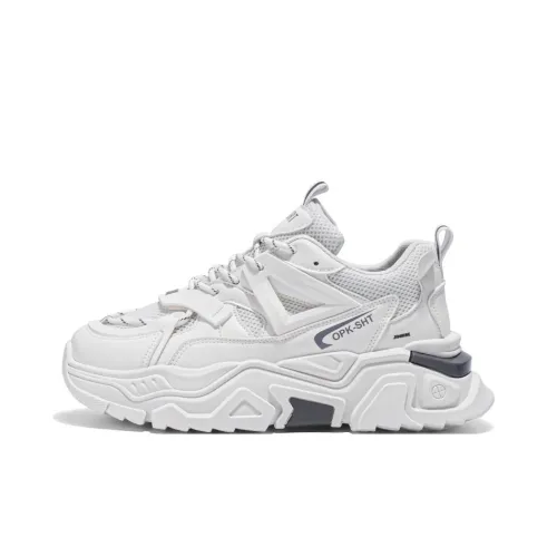 King Jinmai Slip-resistant и дышащие низкие топовые кроссовки с толстой подошвой для мужчин