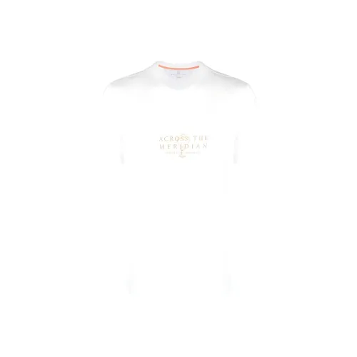 BRUNELLO CUCINELLI Белая Мужская Рубашка T