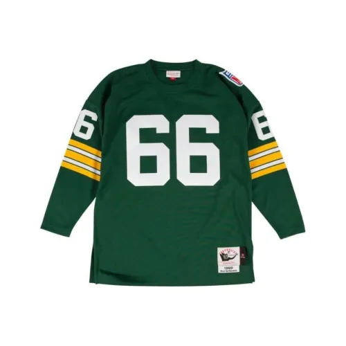 Mitchell Ness Зеленая Мужская Футболка