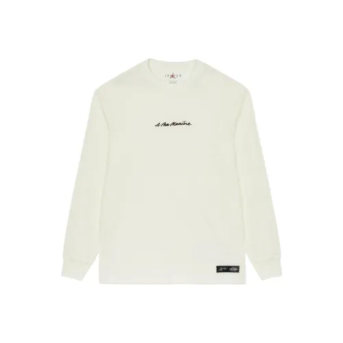 Jordan x A Ma Maniére T-Shirt Азиатская версия Мужской Бежевый