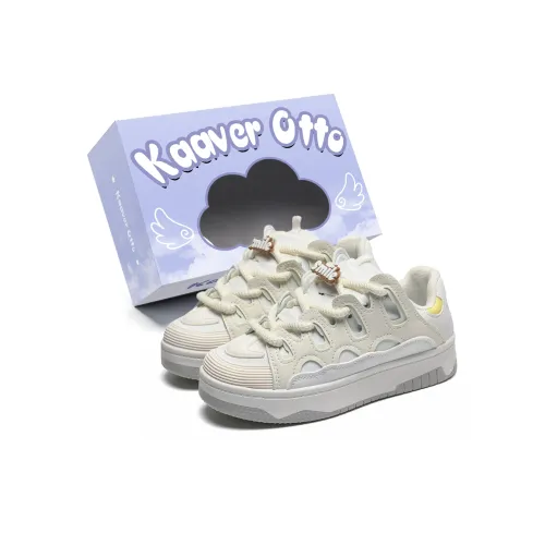 KAAVER OTTO Амортизация Баланс Устойчивые к истиранию Низкий Топ Скейтборд Кроссовки Унисекс