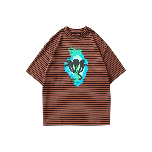 SFTTR Локоть Длина рукавов T-рубашка Unisex Light Кофе