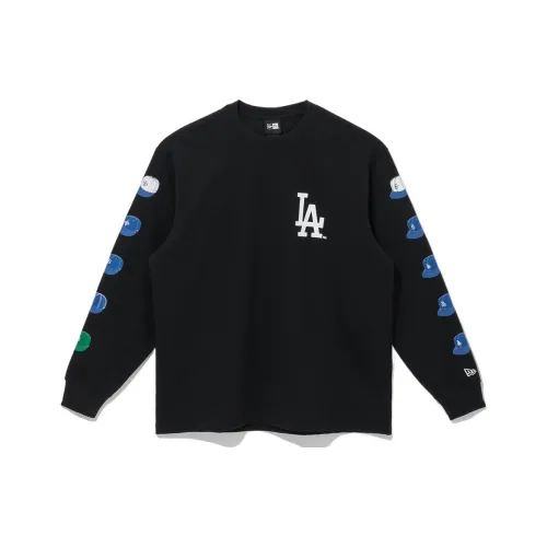 New Era Черная Унисекс Футболка