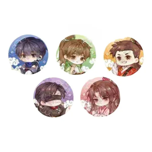 Xhdm Аниме Galaxy The Lost Tomb Four SEASONS в коллекции One Book значки У Се Чжан Цилин