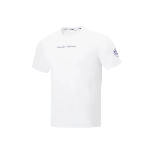 LINING Running Collection Стандартный Белый Мужской Т-Рубашки