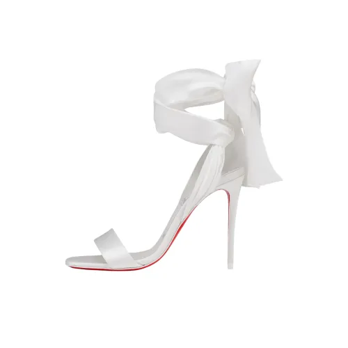 CL Sandale DU Desert One Strap Sandals 10 см Женские Айвори Белый