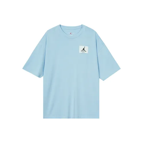 Jordan Flight Essential T-Shirt Мужская Светло-Сапфирово-Синий