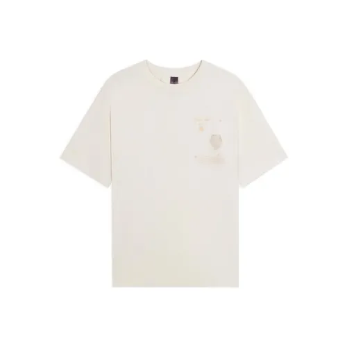 LINING Li Ning x Jackie Chan Co Бренд Kung Fu Series Рубашка Унисекс Экрю