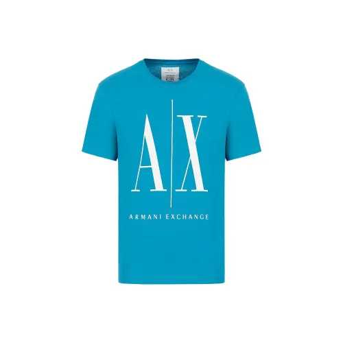 ARMANI EXCHANGEAE T Рубашка Мужская Aqua Blue