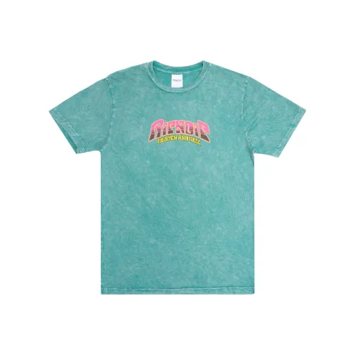 RIPNDIP совместная брендированная синяя зеленая мужская футболка