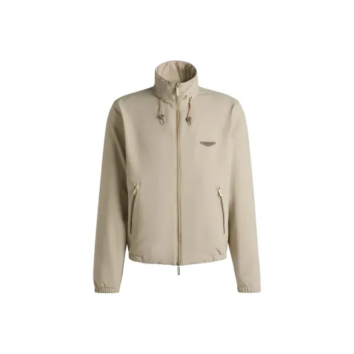 Hugo Boss x Aston Martin Куртки и Пальто Мужской Светлый Бежевый