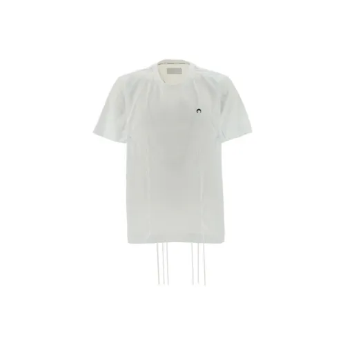 Marine Serre Белая Мужская T-Рубашка