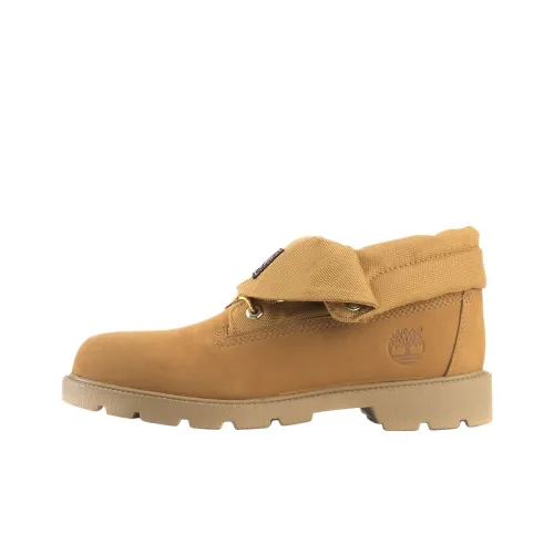 Timberland Roll Top Противоскользящие Устойчивые к истиранию Детские ботинки Коричневый Подростки