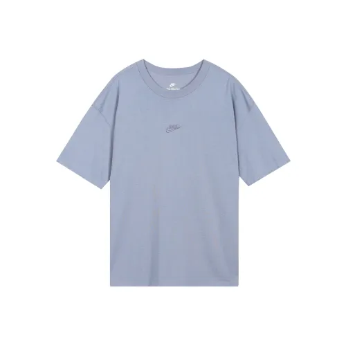 Nike Sportswear T-Shirt Мужской Серый Сланцево Синий