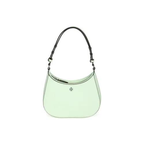 TORY BURCH Emerson Текстурированная сумка из коровьей кожи маленькая женская светло-мятно-зеленая