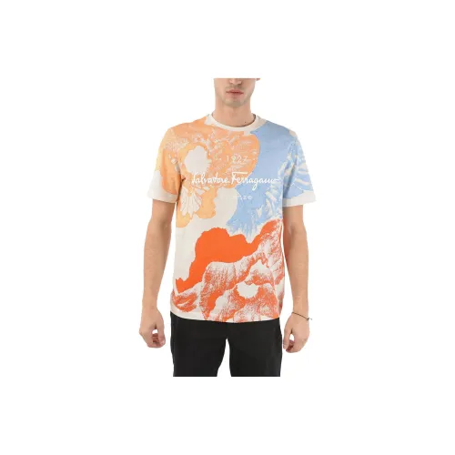 Ferragamo Многоцветные Мужские T-рубашки