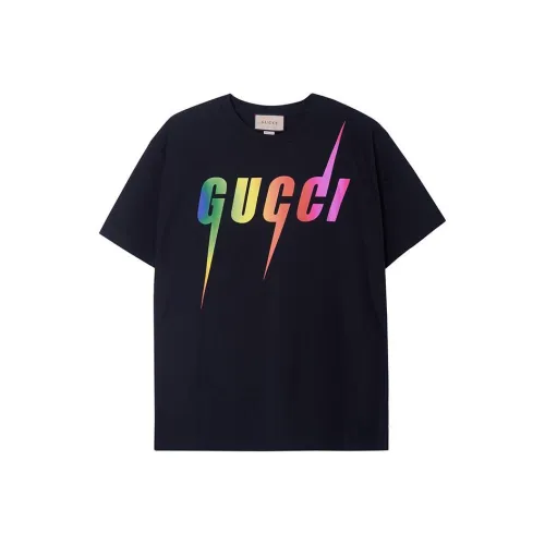 GUCCI Мужские черные футболки