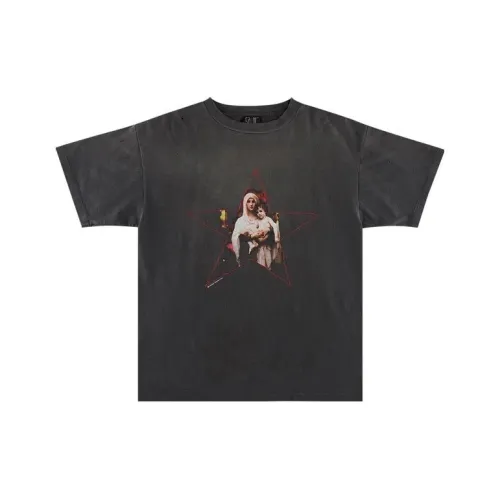SAINT Mxxxxxx Черные Мужские T-Рубашки