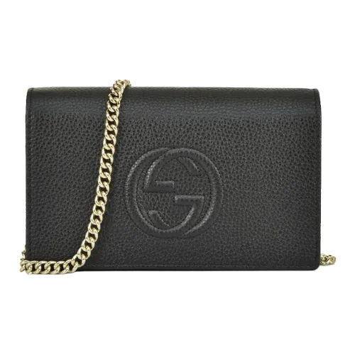 GUCCI Кожа Сумка через плечо Мужская Черная