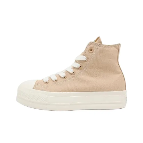 Конверс All Star Lift High Top Кеды Женские Светло-Коричневый