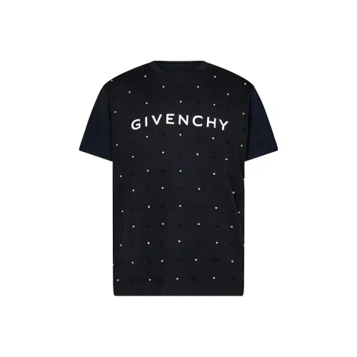 GIVENCHY SS23 T-Shirt Мужской Черный