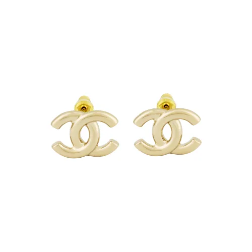 Серьги-гвоздики CHANEL Унисекс Золото