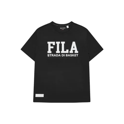 FILA FUSION T Рубашка Мужская Темно-Черная
