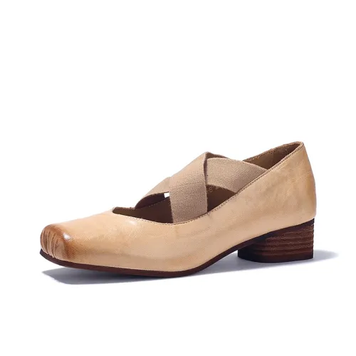 Brut Ros′e Грубый каблук Туфли Мэри Джейн Женские