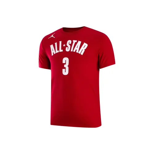 JORDAN 697 Фитнес Красный Мужская T-Рубашка