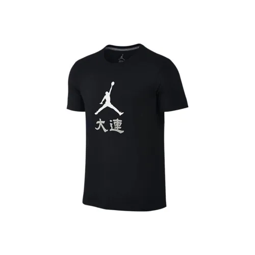 Jordan Черный Унисекс T-рубашки