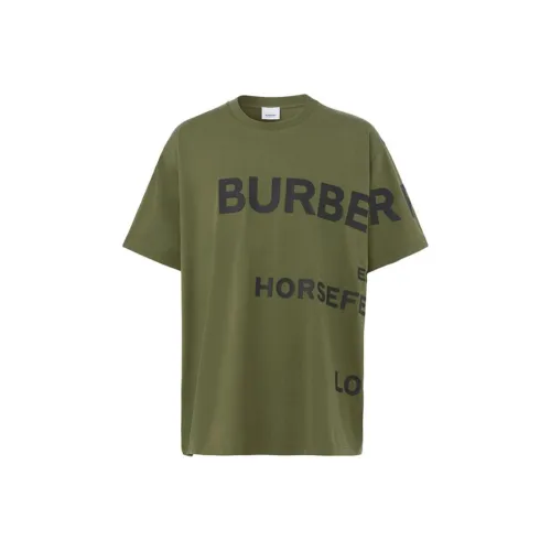 Burberry Зеленые Мужские T-рубашки