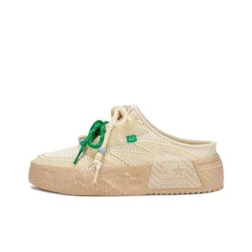 STARTER VOL 80s Mule Low Топ Кроссовки для скейтбординга Женские Светлый Бежевый