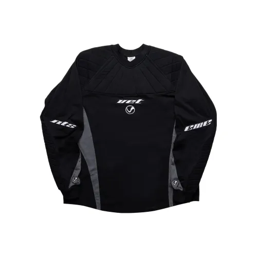 Vetements Черная унисекс футболка