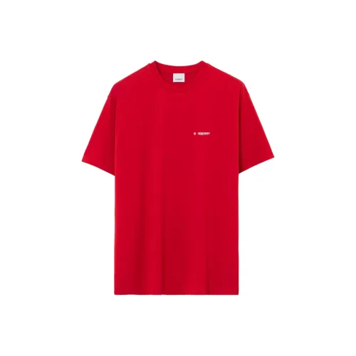 Burberry Red Men's T-Shirts Burberry Красные Мужские Футболки